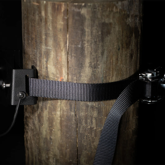 UN1CO – Mobiler Halter für Masten: Spanngurt