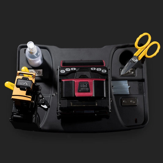 Fibernet: UN1CO mobile tragbare Werkbank: Ansicht von Oben