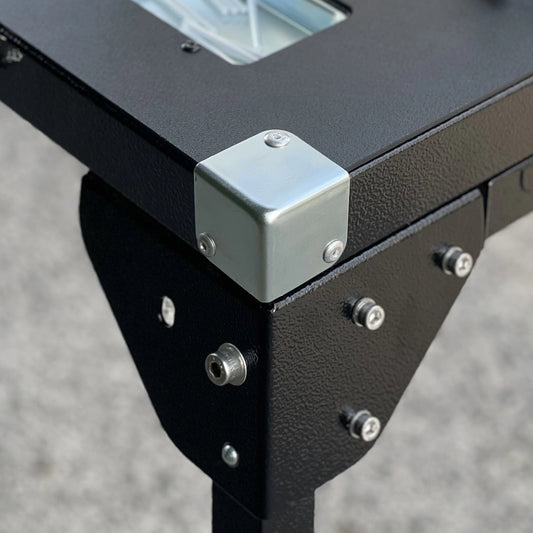 Fibernet Practico Arbeitstisch-Set: Stabiler Eckenschutz am Arbeitstisch