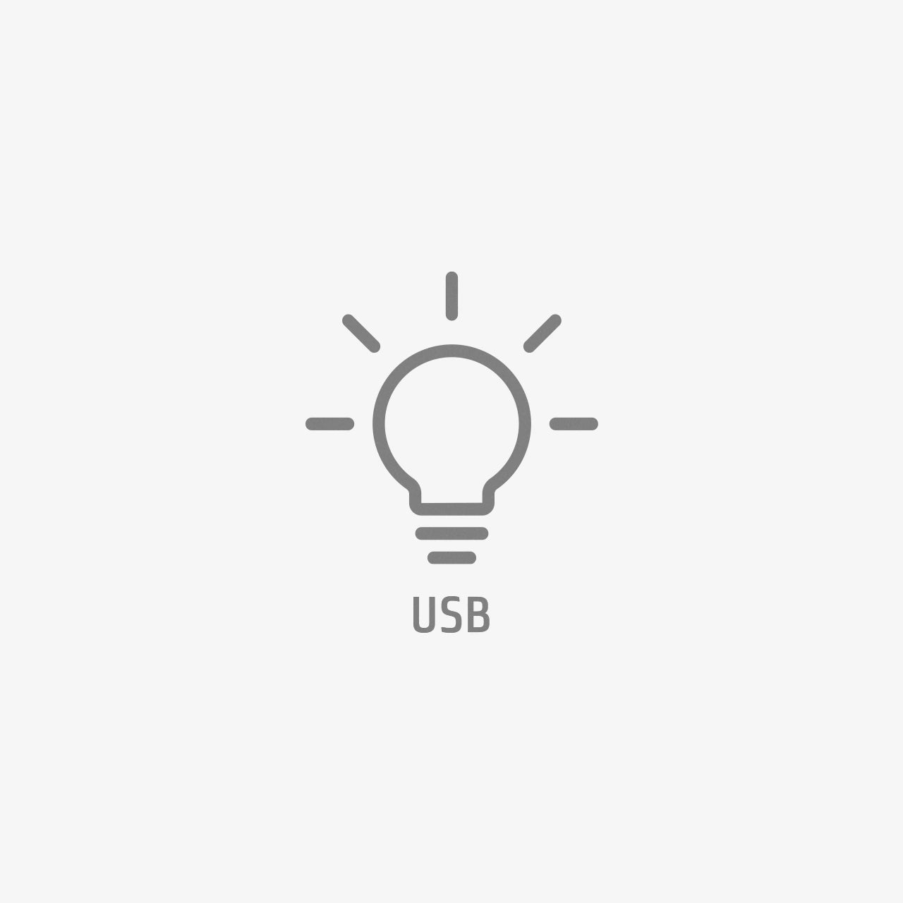 Generisches Icon USB-Licht