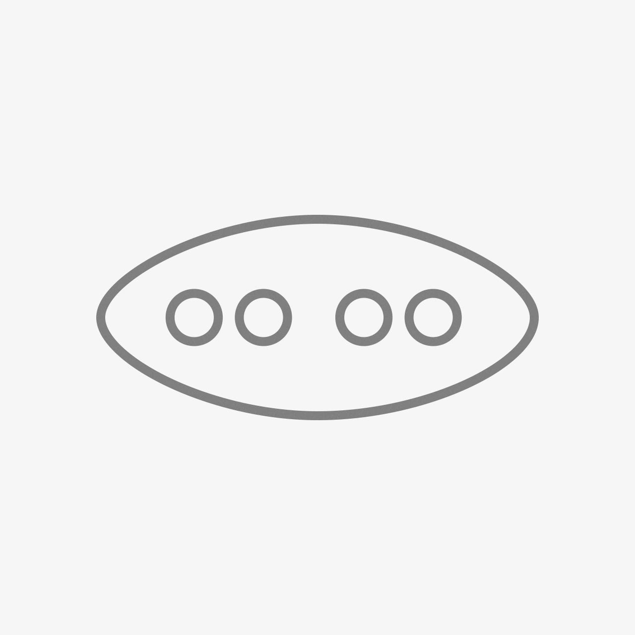 Icon: Ovales Dichtungselement für AMPHIBOX 4 × 10 mm