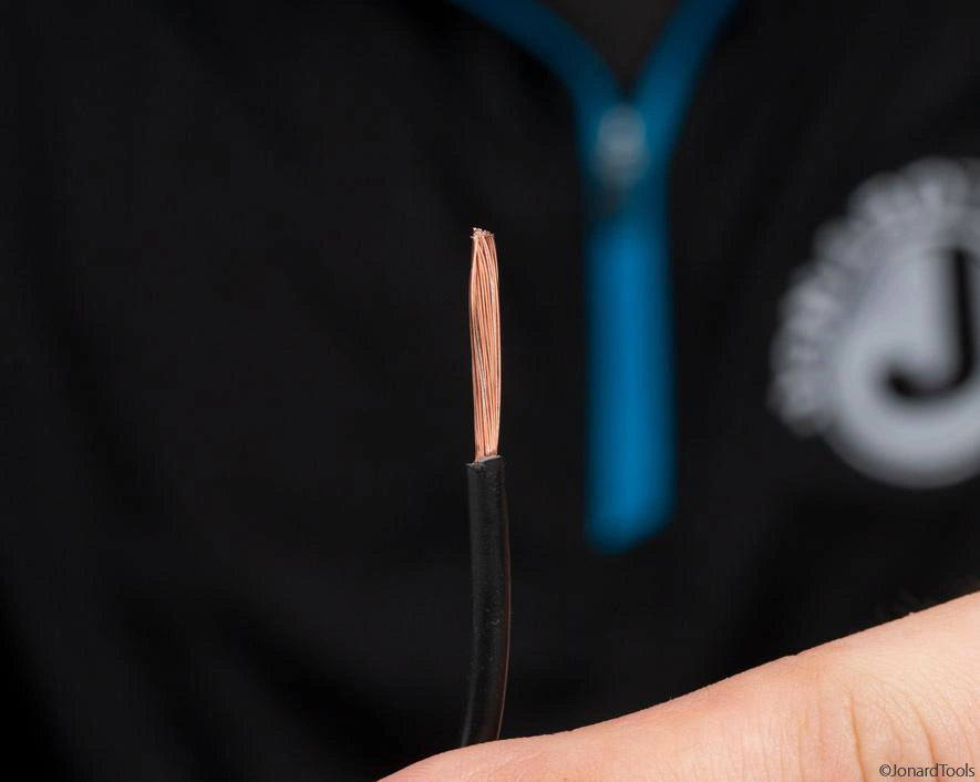 Jonard Abisolierzange 10-22 AWG JIC-1022: Anwendung 07