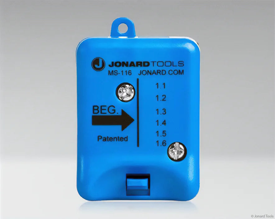 MS-116 Anschneidwerkzeug für Bündeladern 1,1–1,6 mm: Ansicht Front