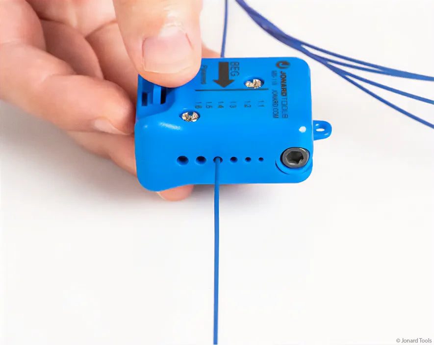 MS-116 Anschneidwerkzeug für Bündeladern 1,1–1,6 mm: Anwendung 3