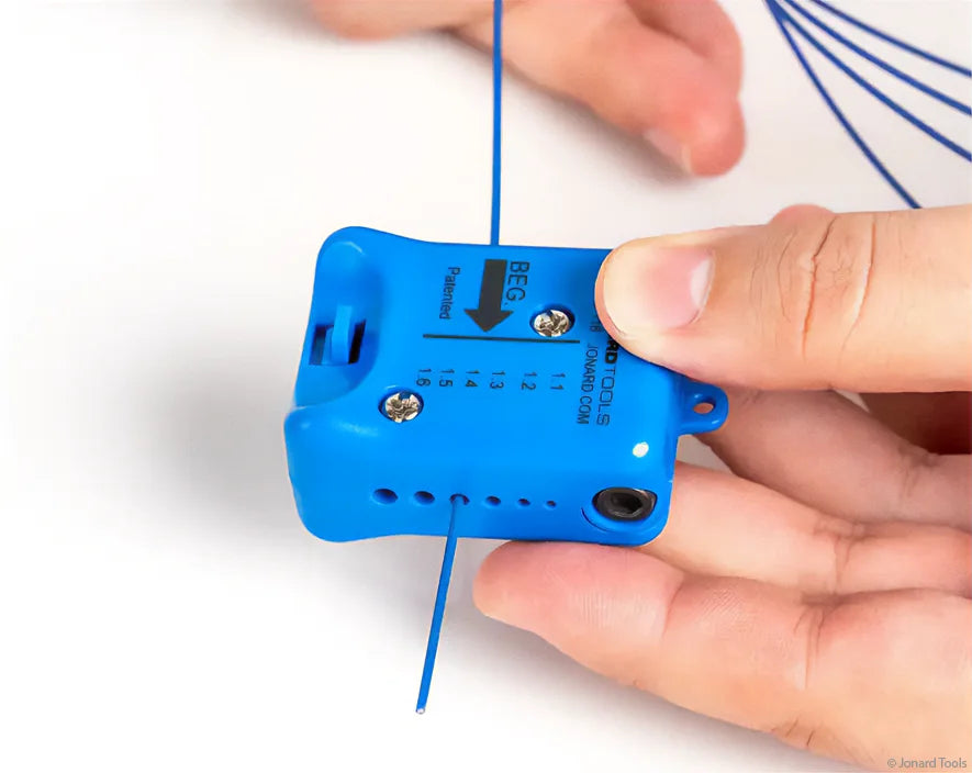 MS-116 Anschneidwerkzeug für Bündeladern 1,1–1,6 mm: Anwendung 4