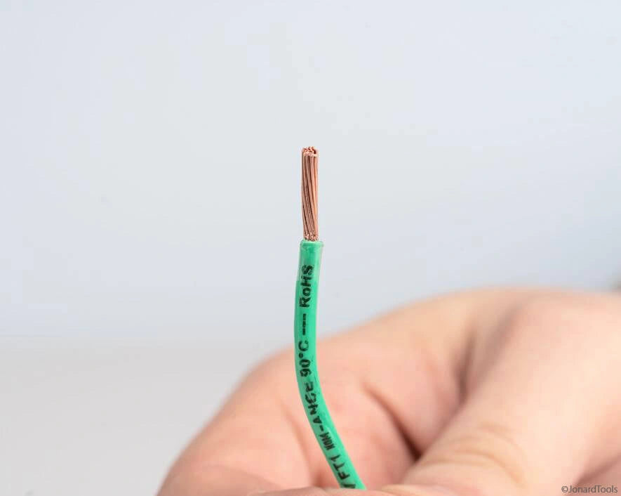 Jonard verstellbare Abisolierzange AWG 10–30 WS-5: Anwendung 07