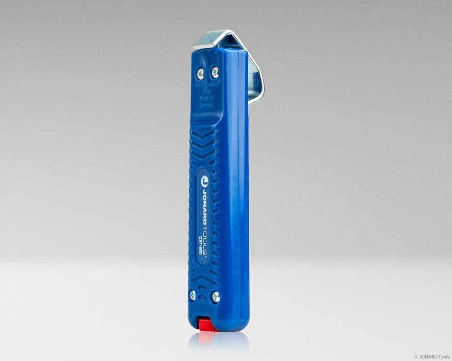 Jonard CST-900 Abisolierwerkzeug: Ansicht Rückseite
