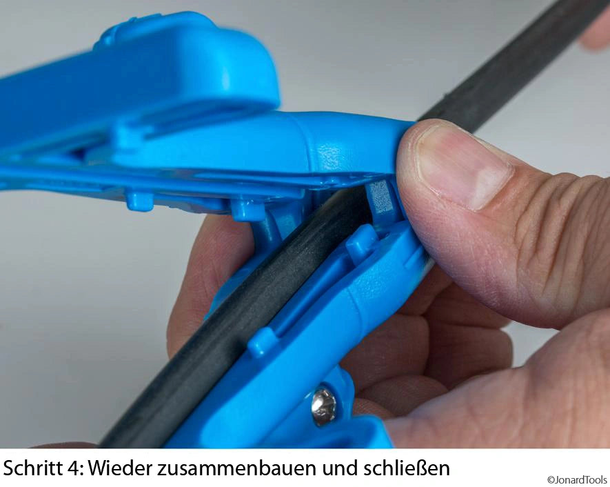 Jonard Slitter für Dropkabel FOD-2000: Anwendung 04