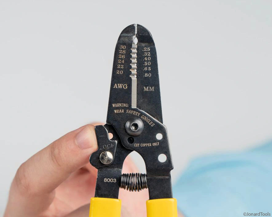 Jonard Abisolierzange JIV-2030: Sicherung