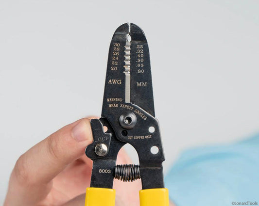 Jonard Abisolierzange JIV-2030: Sicherung