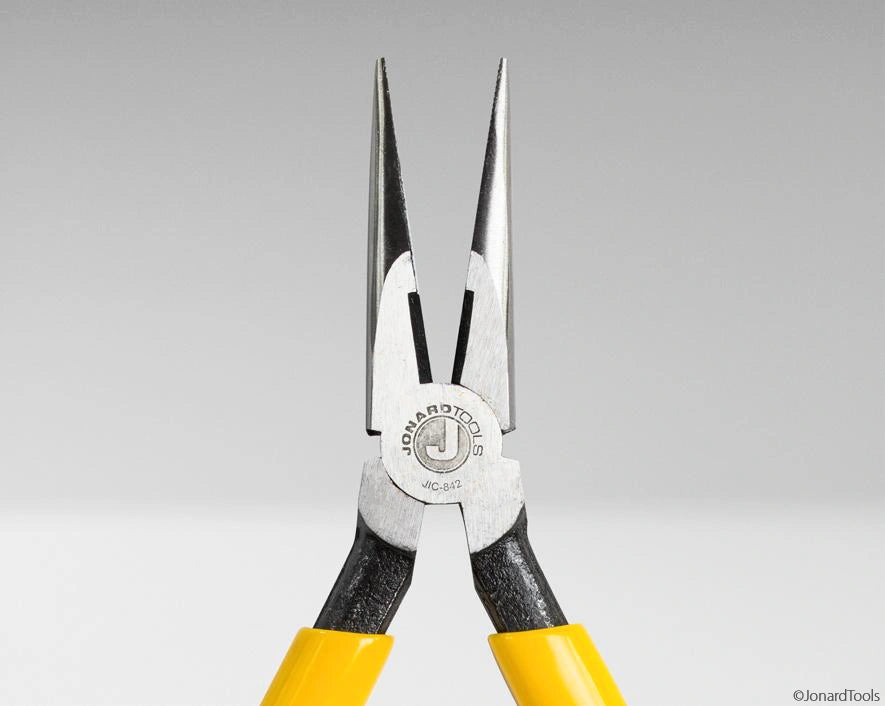 Jonard Spitzzange mit Seitenschneider JIC-842: Detailansicht 01