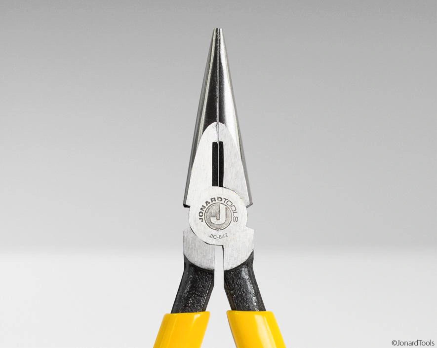 Jonard Spitzzange mit Seitenschneider JIC-842: Detailansicht 02