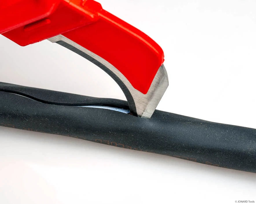 Jonard KN-200INS isoliertes Kabelmesser: Anwendung 01