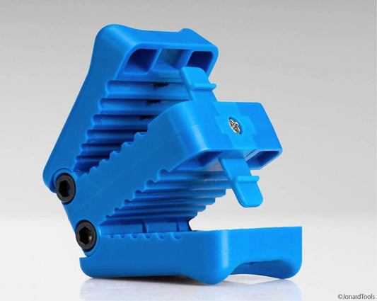 Jonard Anschneide- und Abmantelwerkeug MS-306: Ansicht perspektive geöffnet