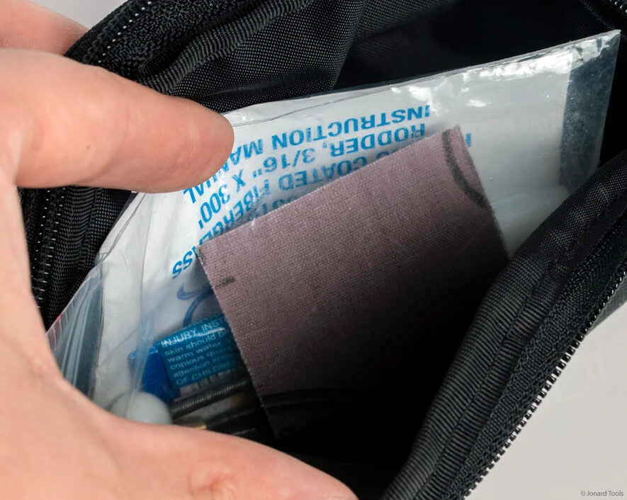 Jonard ROD-3316AK Zubehörsatz: Tasche Innenansicht