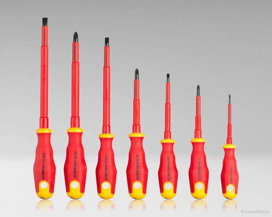 Jonard TK-110INS: Übersicht Schraubendreher