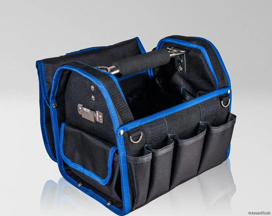 Jonard Tool Kit TK-120: Werkzeugkoffer mit 21 Taschen H-90