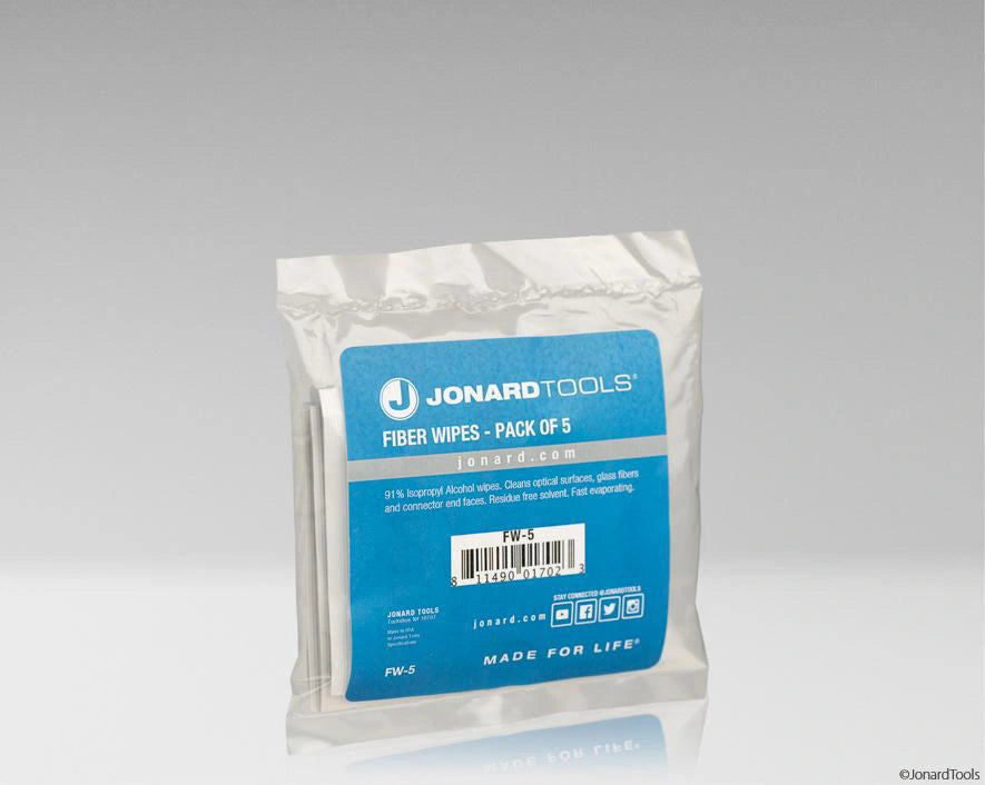 Jonard Tool Kit TK-121: Faserwischtücher FW-5