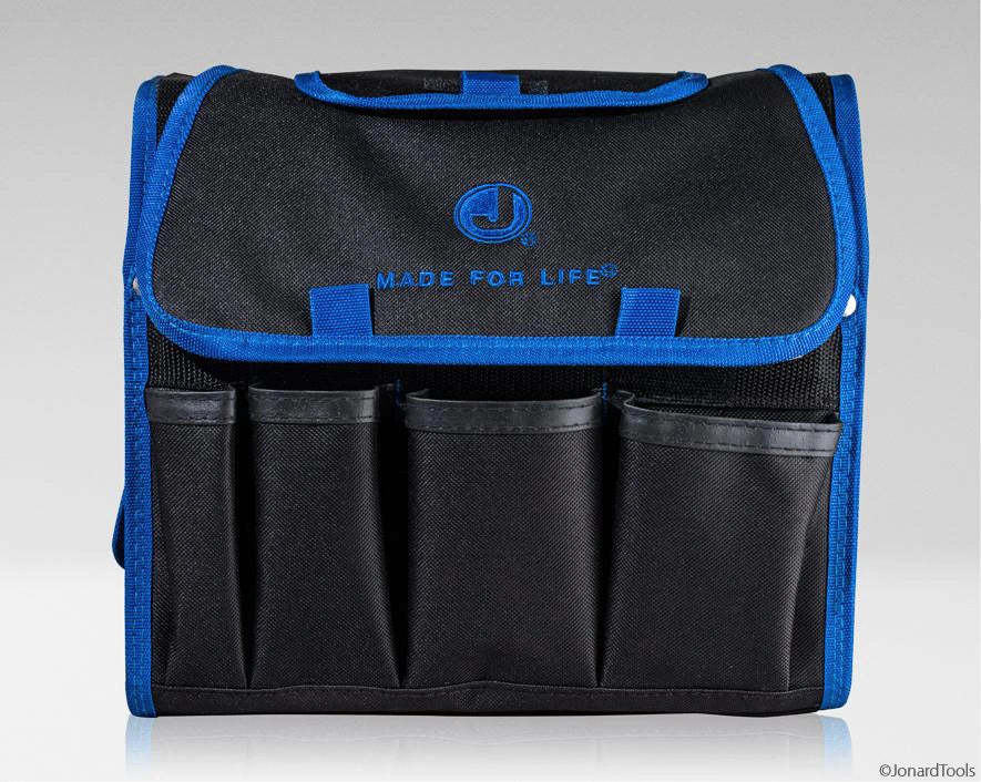 Jonard Trage- und Werkzeugtasche H-90: Frontansicht
