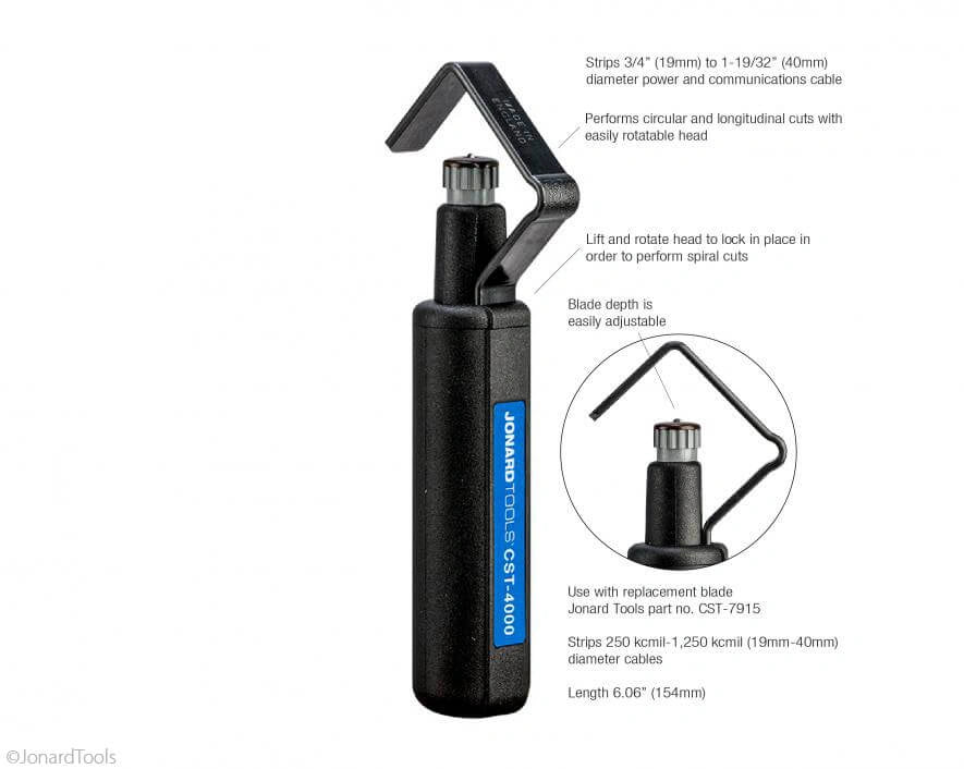 Jonard CST-4000: Übersicht Features