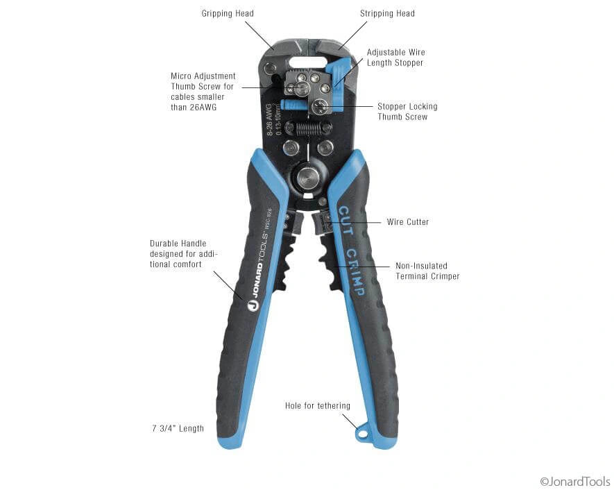 Jonard WSC-826: Übersicht Features