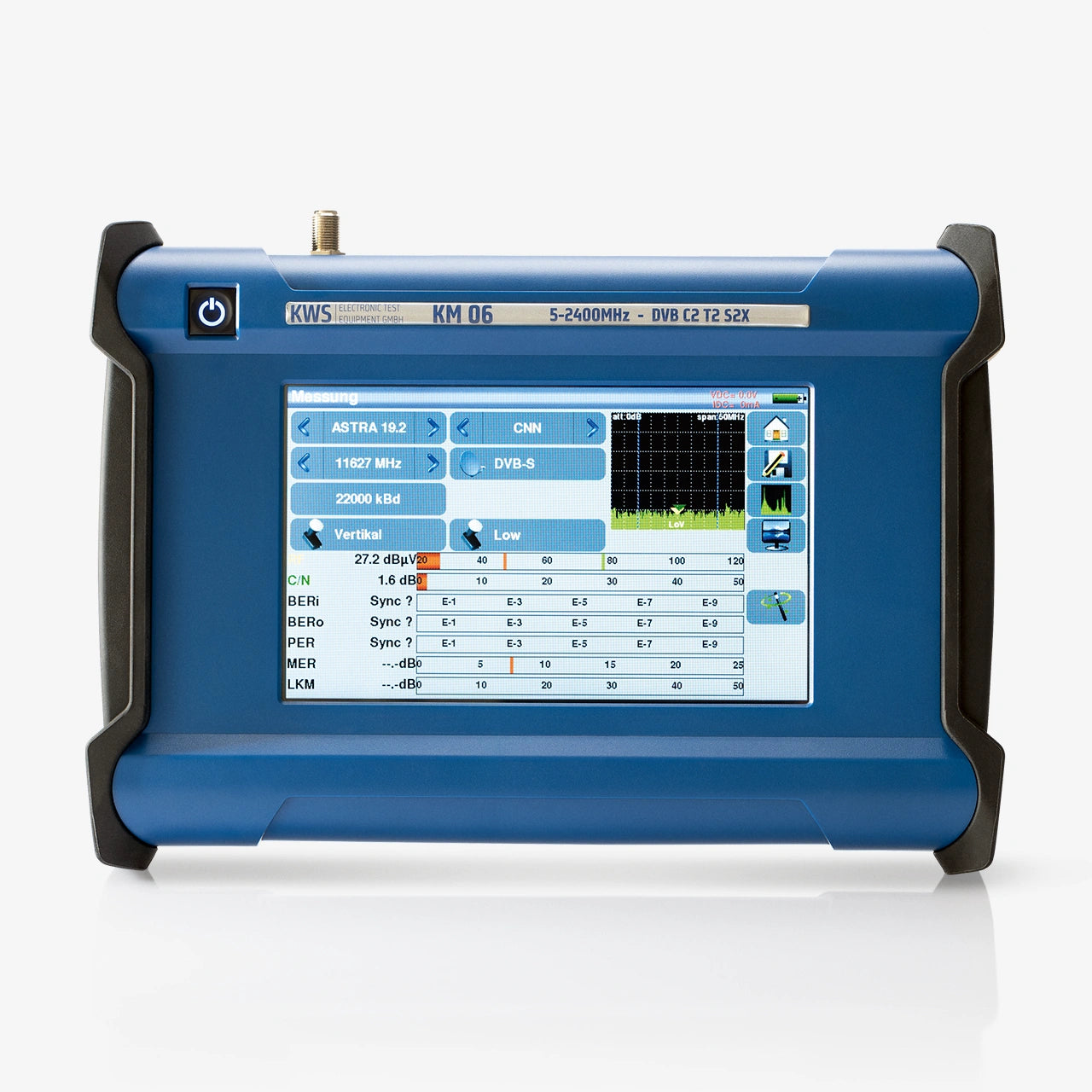 KM 06 Kombi-Messgerät Frontansicht
