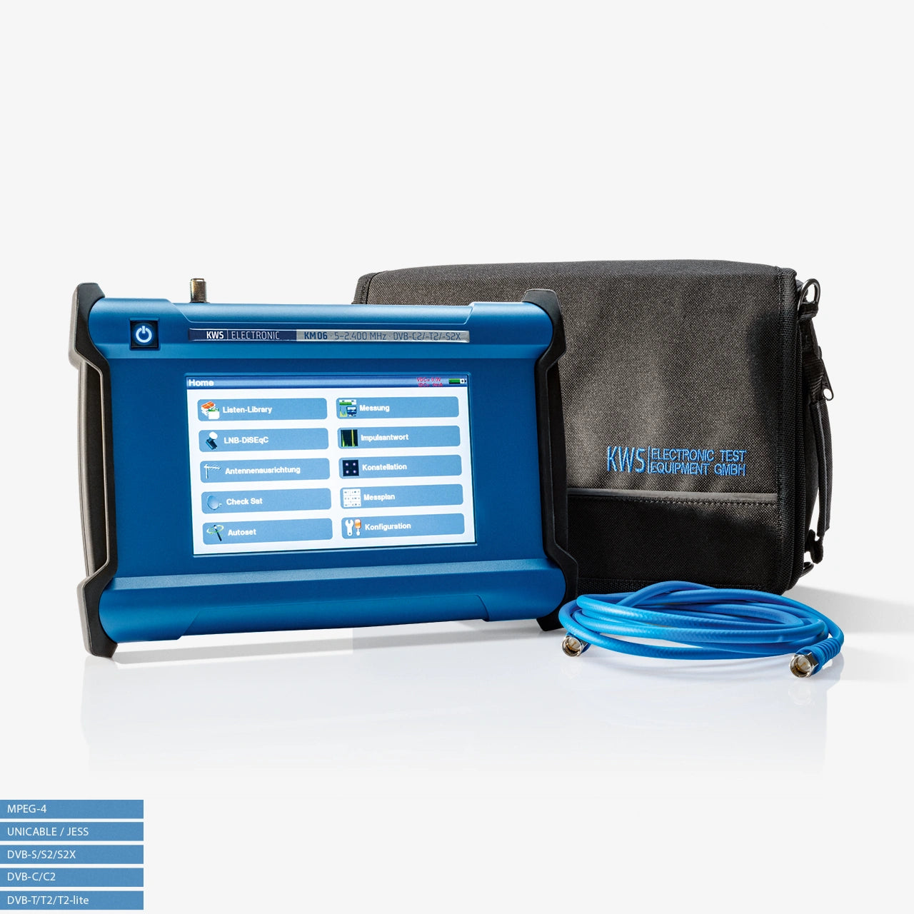 KM 06 Kombi-Messgerät mit Tasche und Kabel
