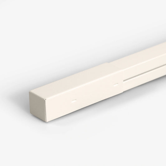 KWS Abschlussstück für Kabelkanal Metall 20×20: Ansicht Montiert