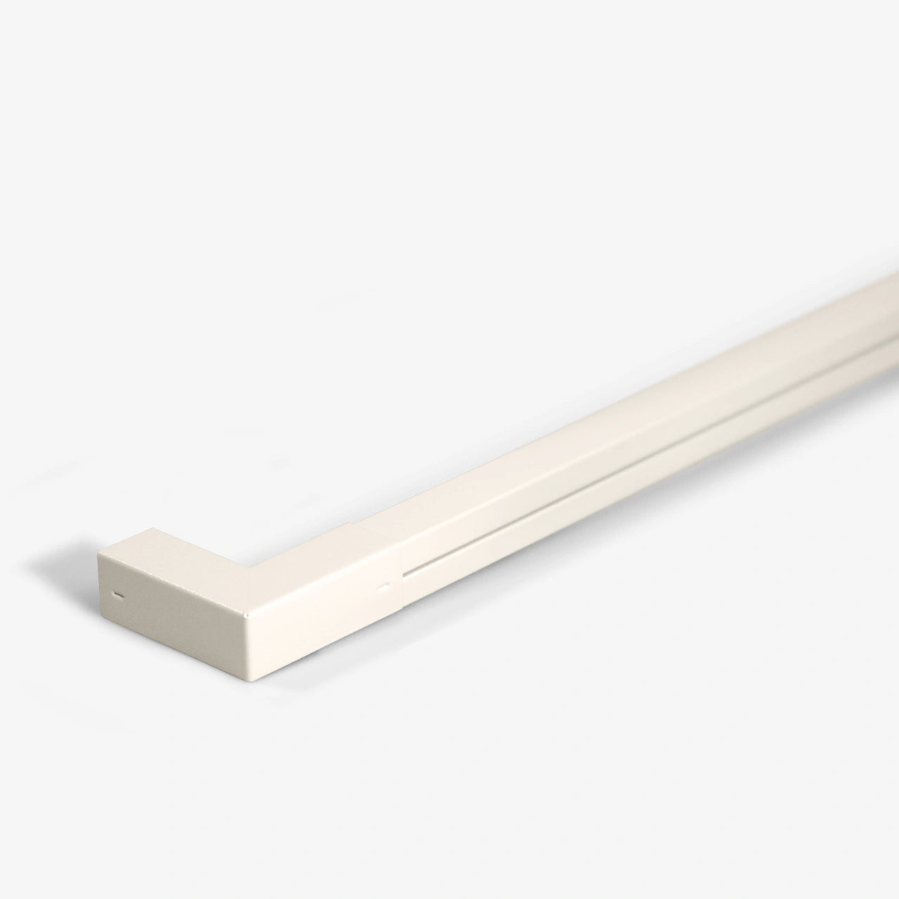 KWS Eckverbinder für Kabelkanal Metall 20×20: Ansicht Montiert