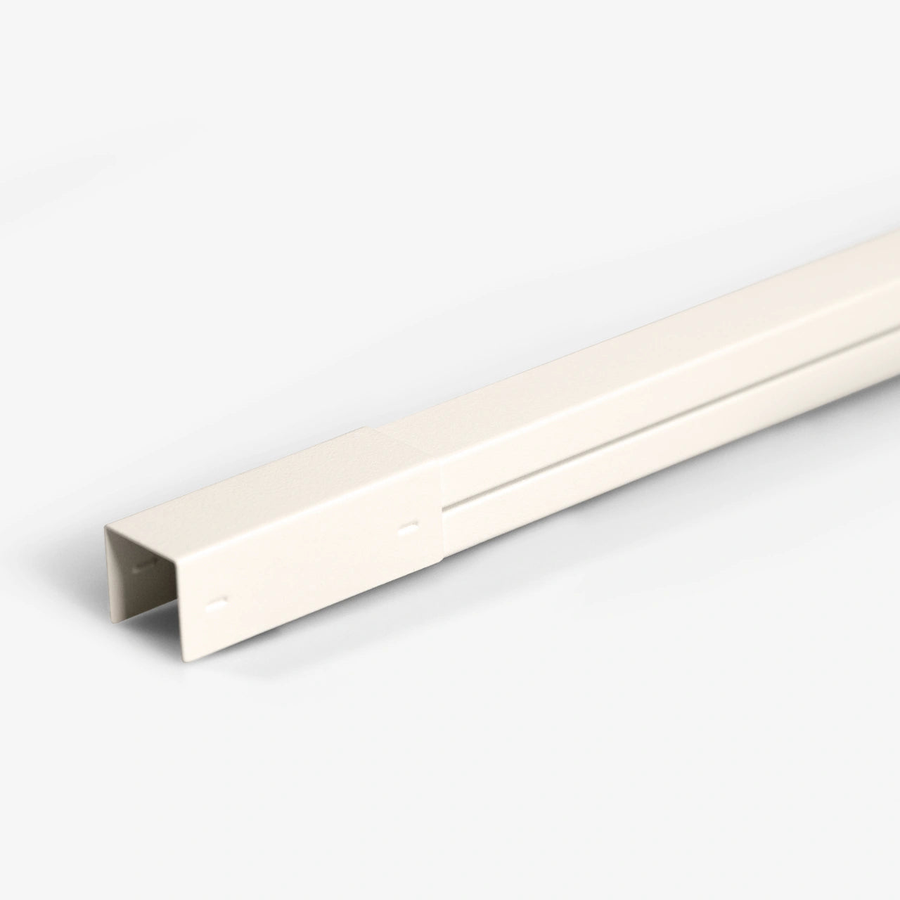 KWS  Verbinder gerade für Kabelkanal Metall 20×20: Montiert