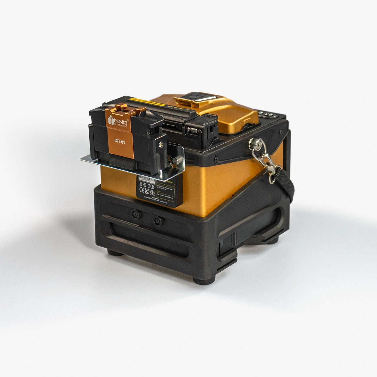 KWS Halter für Crimppresse für Spleißer der View X- und M+-Serie: Montiert mit Crimppresse