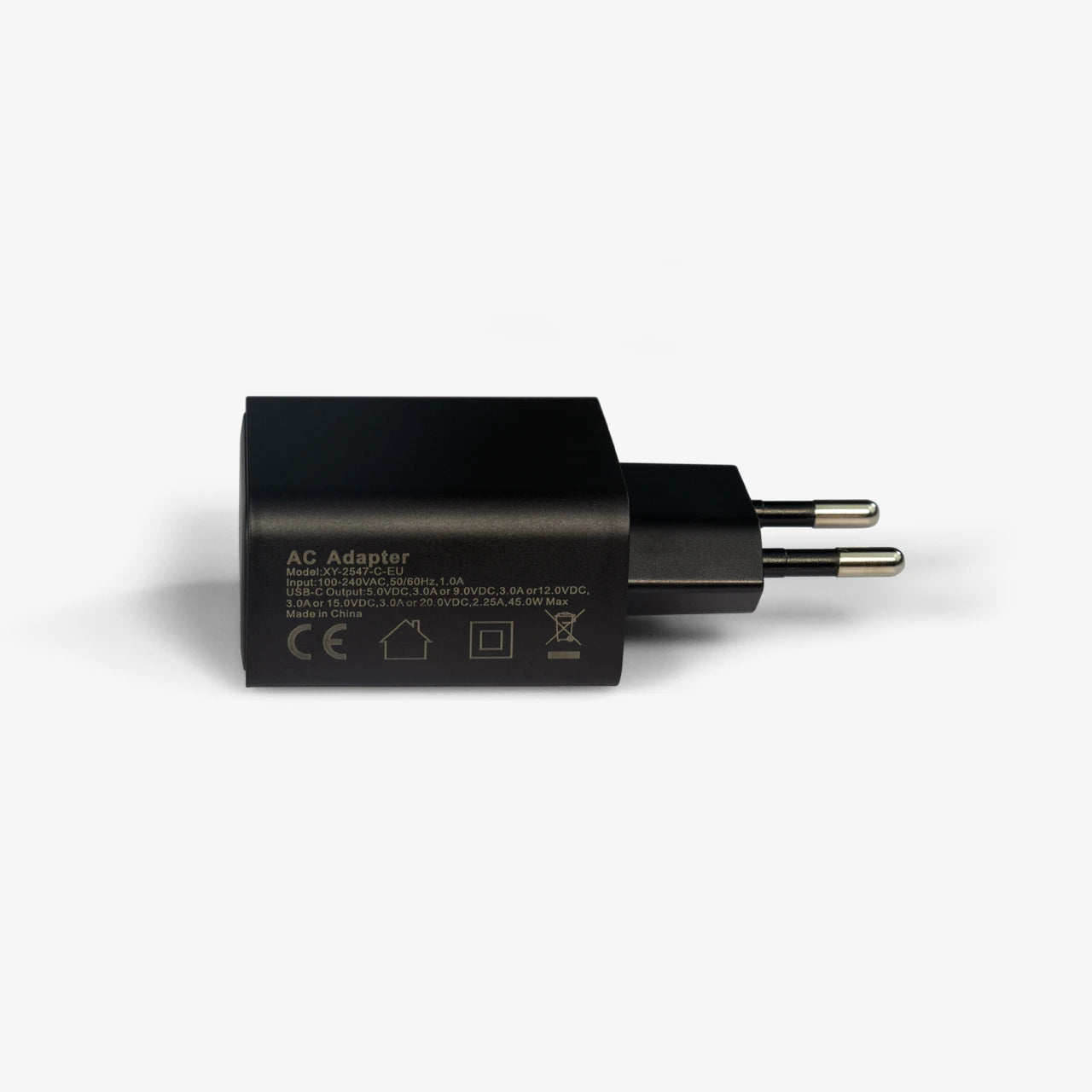KWS USB-C Ladegerät 45 W: Ansicht Seite