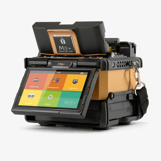 M9+ Spleißger#t mit geöffneter Abseckung