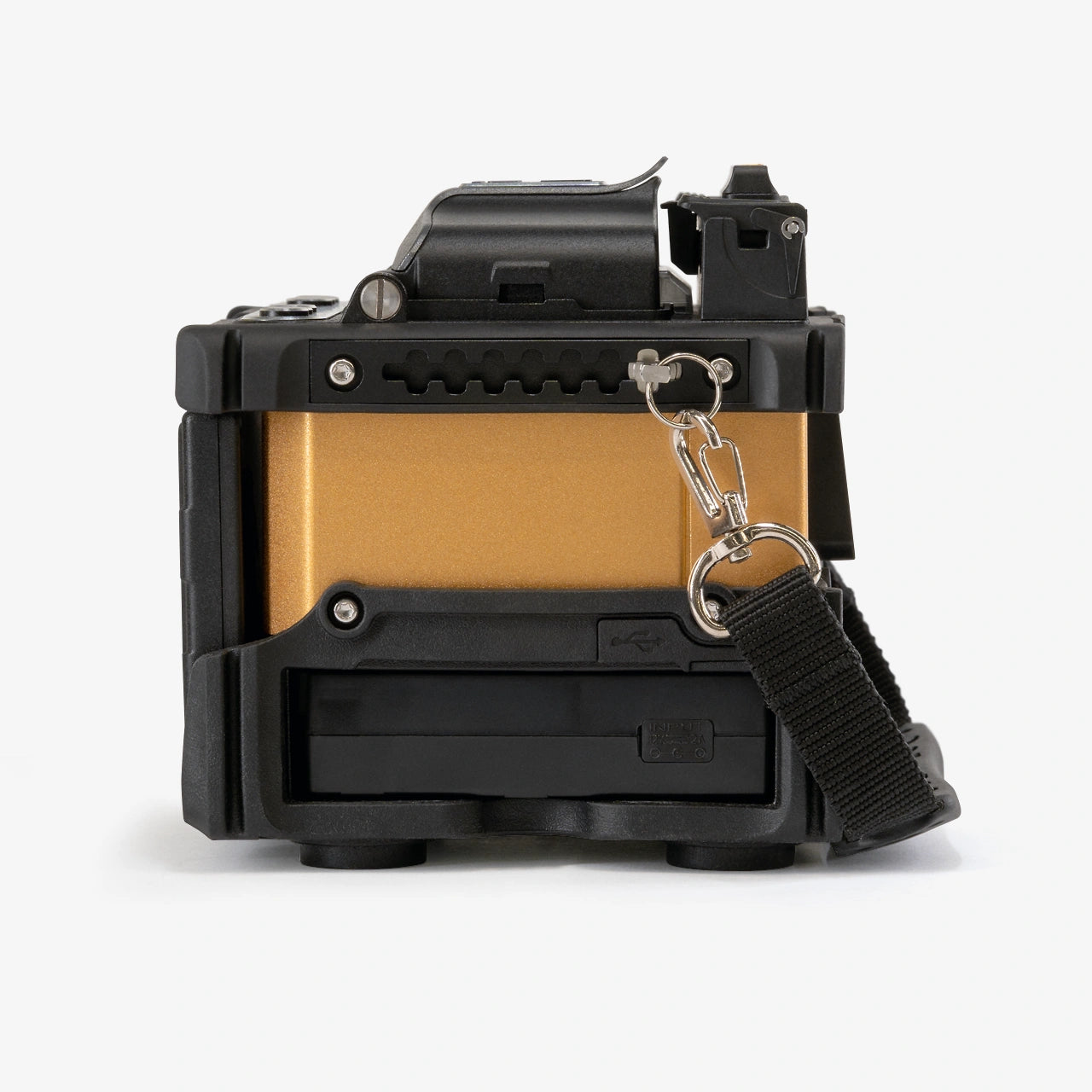 M7+ Spleißgerät: Seitenansicht