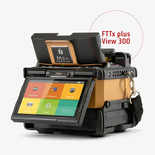 M9+ Fusionsspleißgerät mit FTTx-Paket M mit View 300