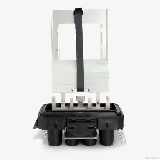 AMPHIBOX M – Muffe für 144 Fasern: Innenleben 2