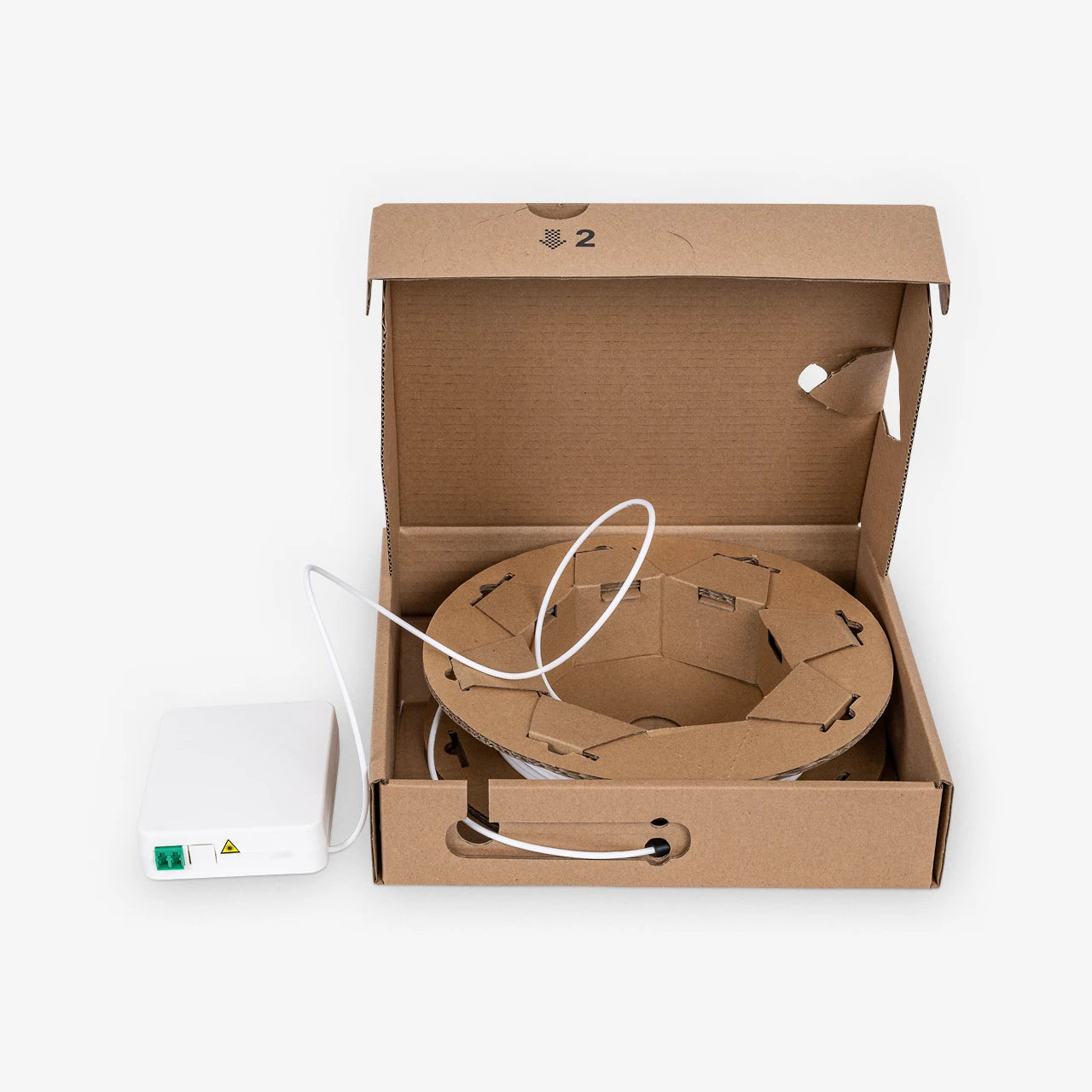 Omelcom: GFTA Kit, B2ca, 1×LCdx, 2F aufgelegt, 2F abgelegt, 15–80 m