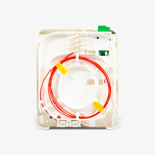 Omelcom Glasfaseranschlußdose GF-TA: Ansicht Hinten