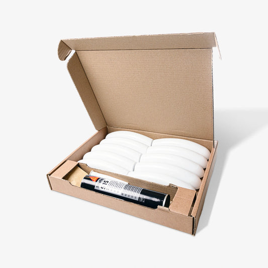 Omelcom Hauseinführungsset oberirdisch: Lieferumfang