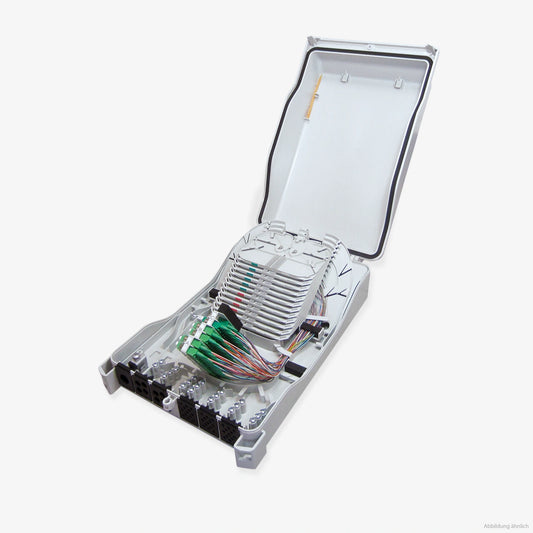 Omelcom Hausübergabepunkt (HÜP) Luna: Ansicht geöffnet