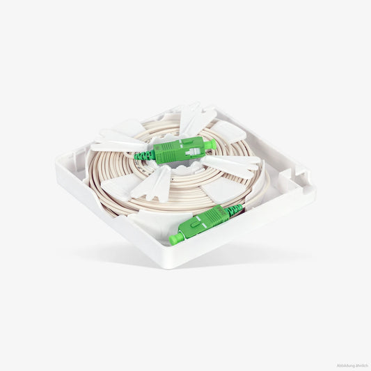 Omelcom OT home resist Verlängerungsbox 2F, 20 m – 1,6 mm, B2ca, LC/APC