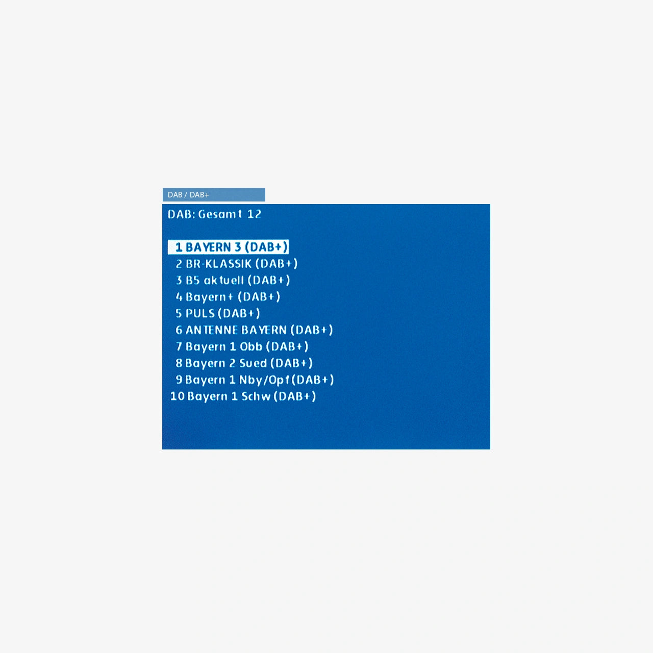 Option: DAB/DAB+ für AMA 310 Basis