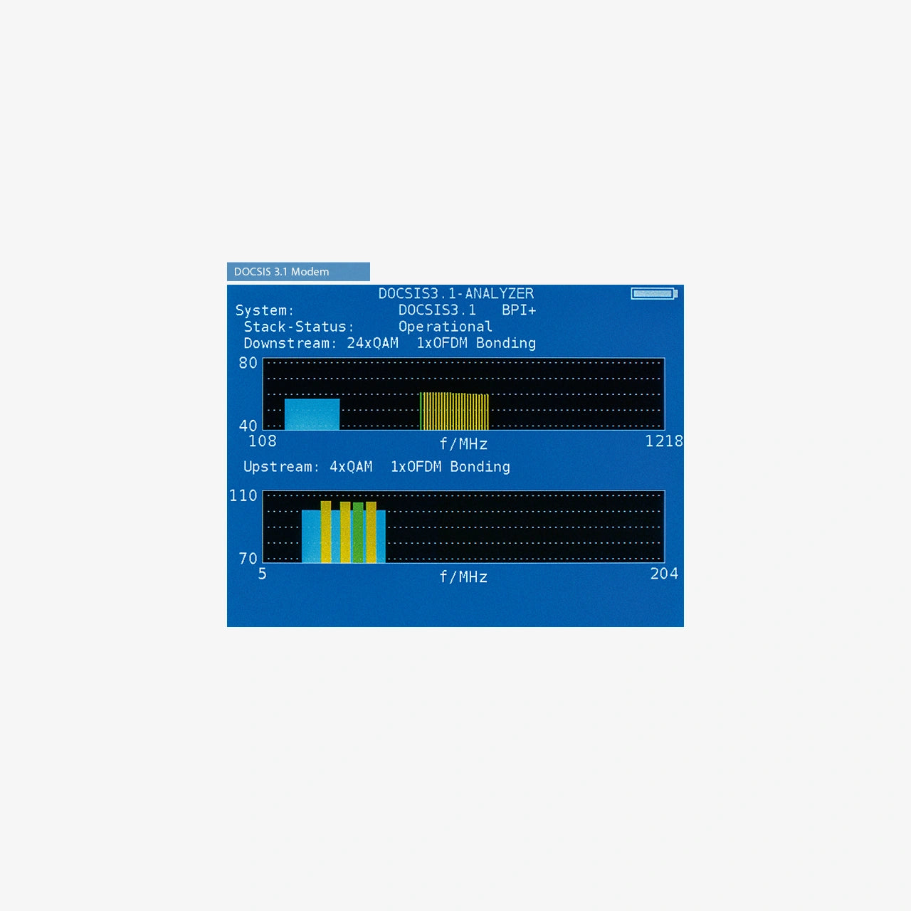 Option: DOCIS 3.1 Modem für VAROS 107