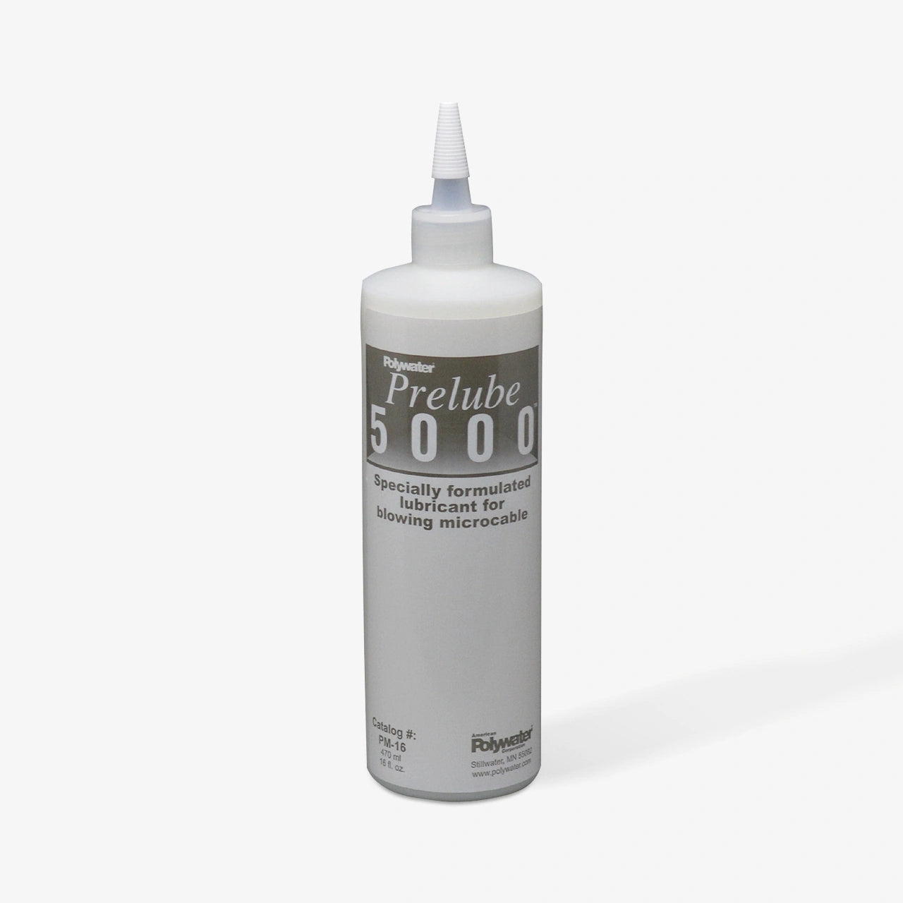 Polywater Prelube 5000 Kabelgleitmittel zum Einblasen von LWL-Kabeln – 0,47 l