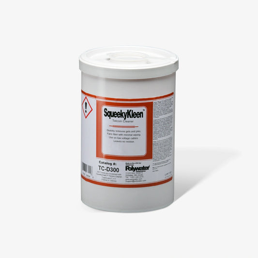 Polywater: SqueekyKleen Gelreiniger – 300 getränkte Reinigunstücher in der Spenderbox