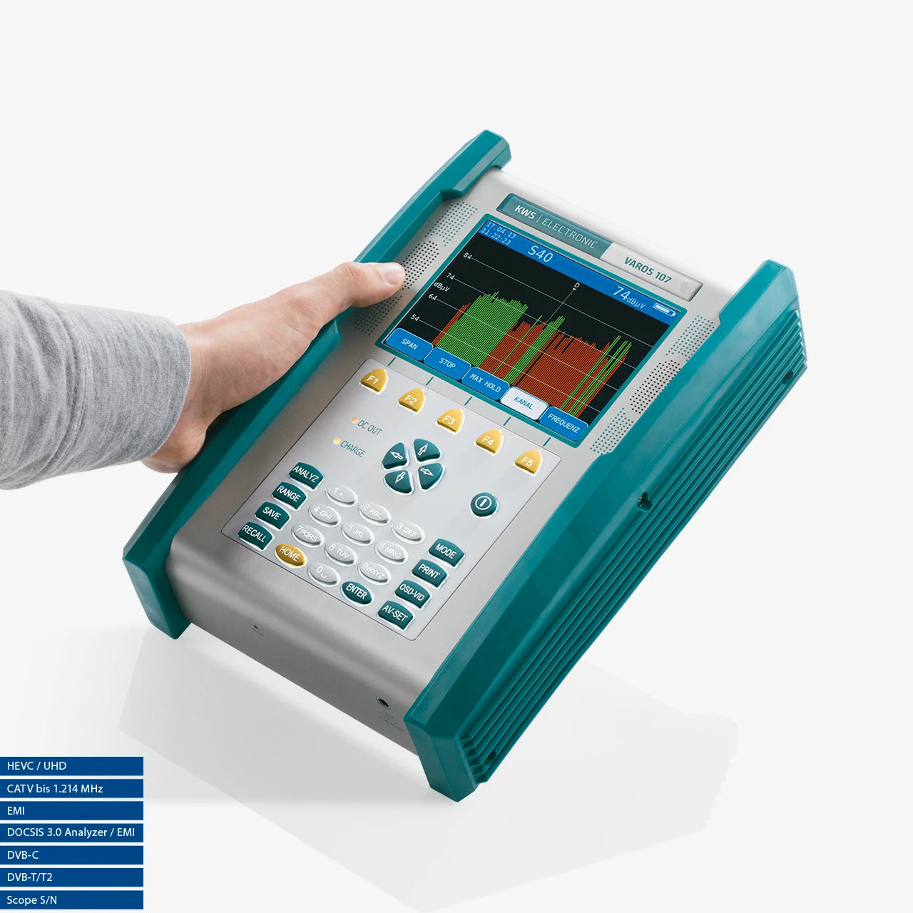 KWS CATV-Messgerät VAROS 107/VAROS 107 Optik