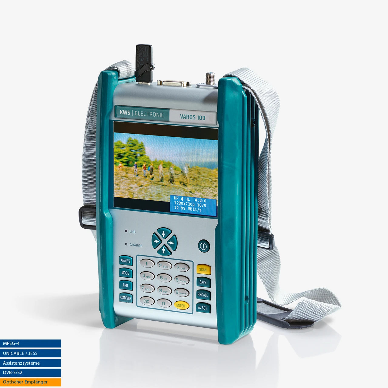 KWS VAROS 109 Optik Satelliten-messempfänger