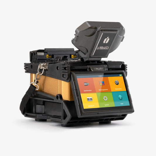 View 3X Spleißgerät: Abdeckung geöffnet